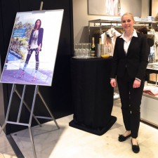 Katharina bei der Arbeit