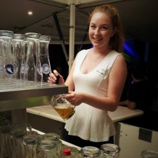 Anna bei der Arbeit