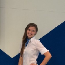 Jasmin bei der Arbeit