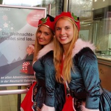 Nina bei der Arbeit