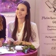 Katharina bei der Arbeit
