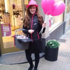 Leonie bei der Arbeit