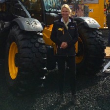 Tanja bei der Arbeit