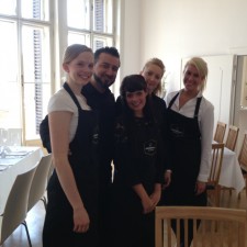 Susanne bei der Arbeit