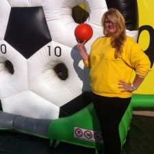 Jennifer bei der Arbeit