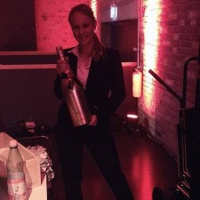 Sally bei der Arbeit