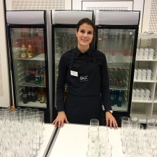 Olivia bei der Arbeit