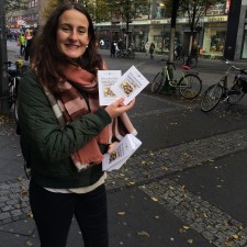 Sophie-Marie bei der Arbeit