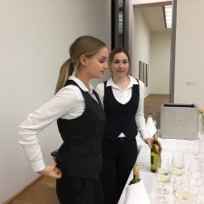 Lena bei der Arbeit