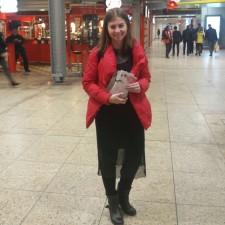 Sophia bei der Arbeit