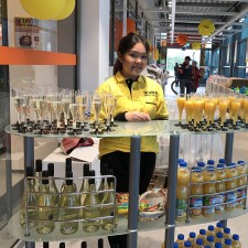 Thanh Tuyet bei der Arbeit