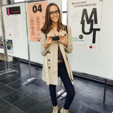 Marina bei der Arbeit