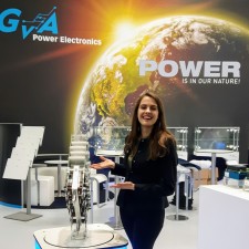 Amrei arbeitet als Messehostess auf der Messe