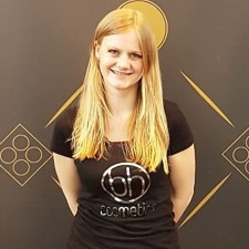 Lisa bei der Arbeit