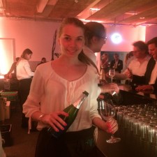 Polina bei der Arbeit