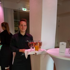 William bei der Arbeit