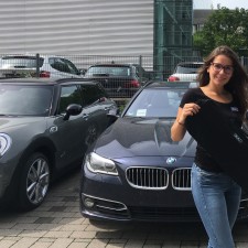 Luisa bei der Arbeit