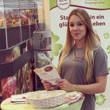 Sophie bei der Arbeit