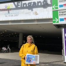 Chiara Maria bei der Arbeit