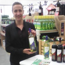 Tanja bei der Arbeit
