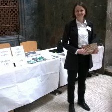 Oksana bei der Arbeit