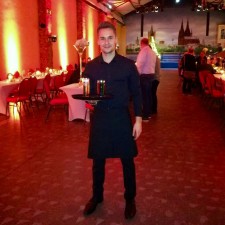 Marco bei der Arbeit