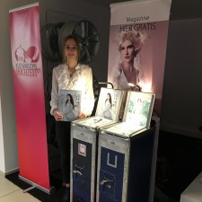 Julika bei der Arbeit