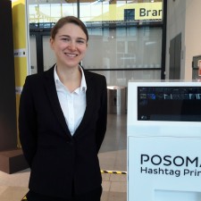 Maike bei der Arbeit