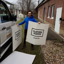 Korcan bei der Arbeit