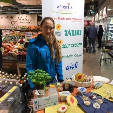 Jeanette bei der Arbeit