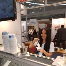 Sina bei der Arbeit