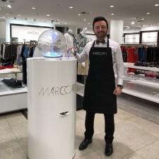 Stefan bei der Arbeit