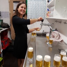 Juliane arbeitet als Mitarbeiter/in im Bereich Service/Catering auf der Messe