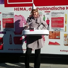 Nadja bei der Arbeit