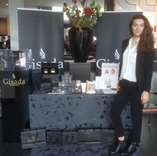 Katharina bei der Arbeit