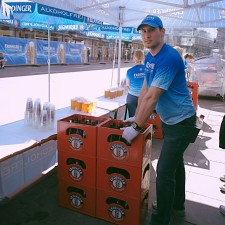 Markus bei der Arbeit
