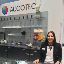 Aileen arbeitet als Messehostess auf der Messe