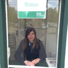 Anna bei der Arbeit