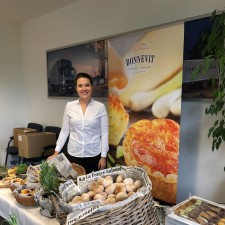 Lara bei der Arbeit