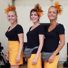 Laura bei der Arbeit