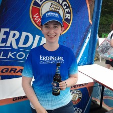 Sarina bei der Arbeit