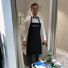 Oliver bei der Arbeit