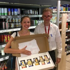 Sophie bei der Arbeit
