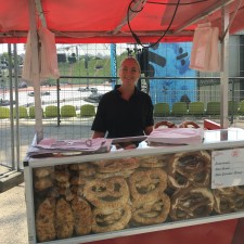 Lena bei der Arbeit