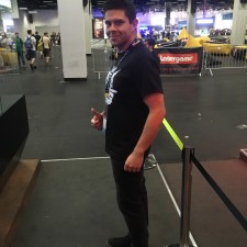 Karl-Heinz bei der Arbeit