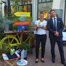 Denise bei der Arbeit