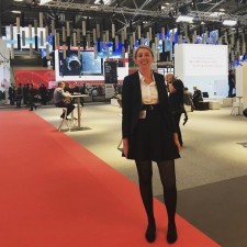 Victoria bei der Arbeit