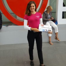 Magdalena bei der Arbeit