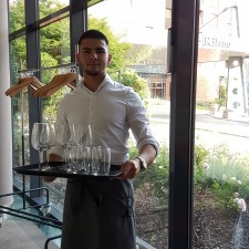 Gioacchino bei der Arbeit