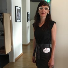 Irena bei der Arbeit